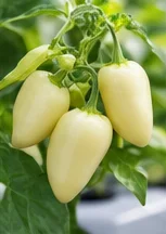 Poivrons blanc crème
